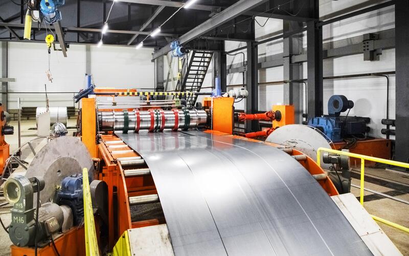 Processing of flat steel